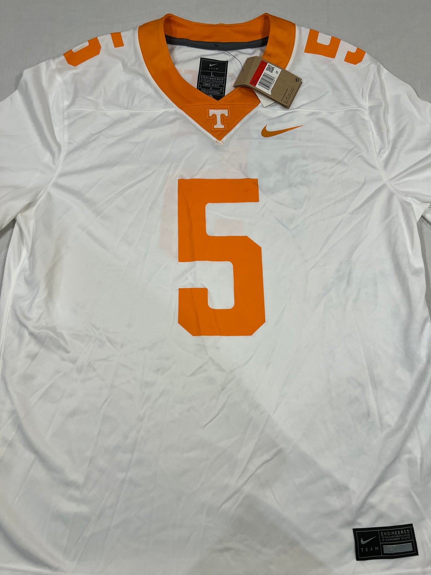 Hendon Hooker Tennessee Vols Mens Large Jersey