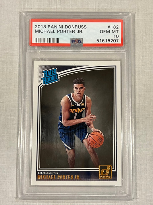 Michael Porter Jr PSA 10 Bronze Rated Rookie