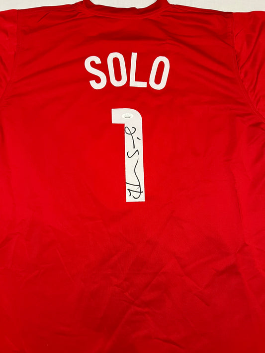 Hope Solo Signed USWNT Jersey
