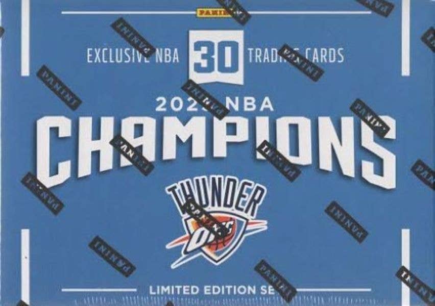 2025 Panini Oklahoma City Thunder NBA Champions 30ct Set