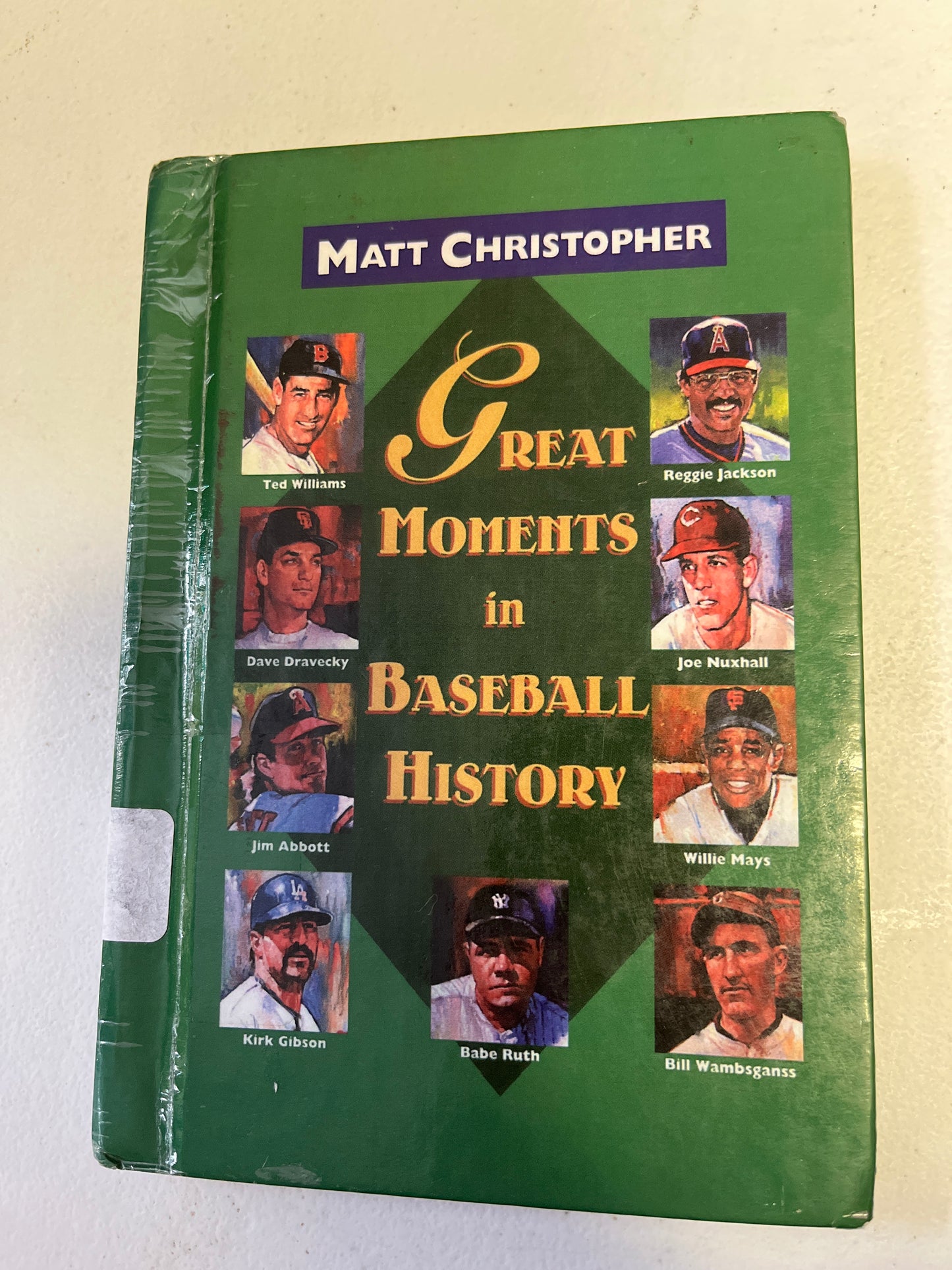 Great Moments in Baseball History Hardcover