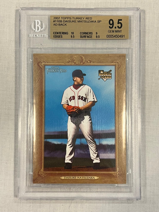 Diasuke Matsuzaka BGS 9.5 Turkey Red