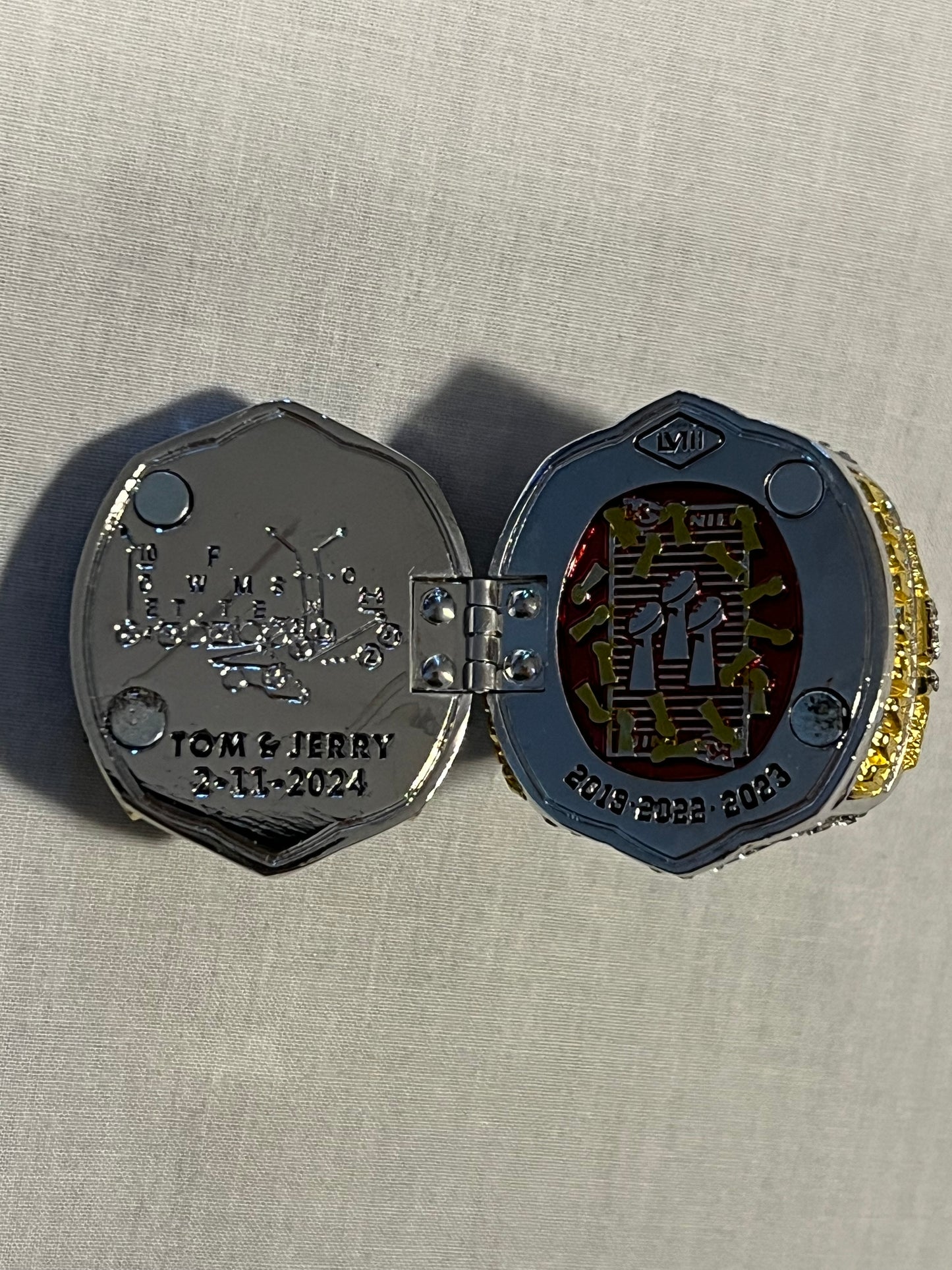 Patrick Mahomes MVP Chiefs Super Bowl LVIII replica ring