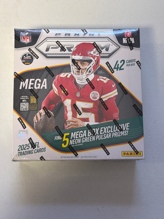 2025 Prizm NFL Mega Box