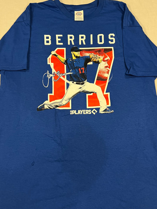 Jose Berrios Blue Jays Mens Large T-Shirt