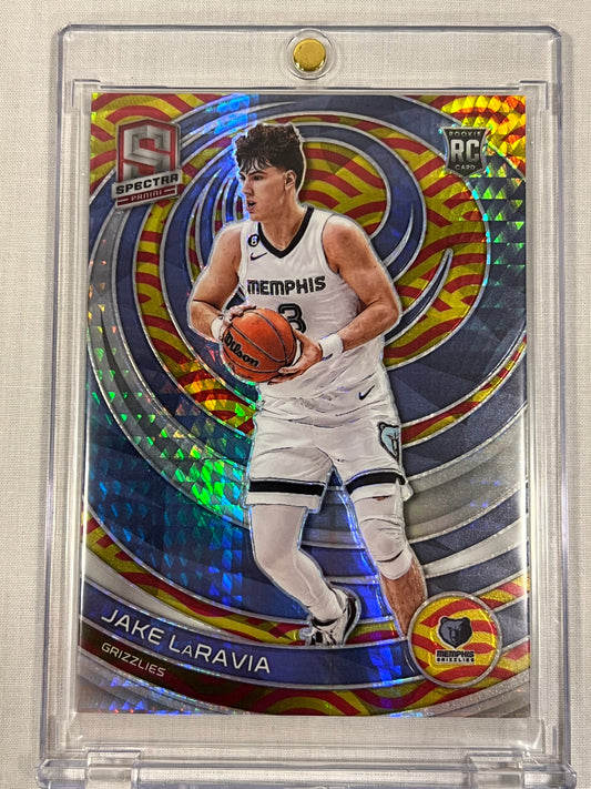 Jake Laravia Asia Red & Yellow Rookie /75