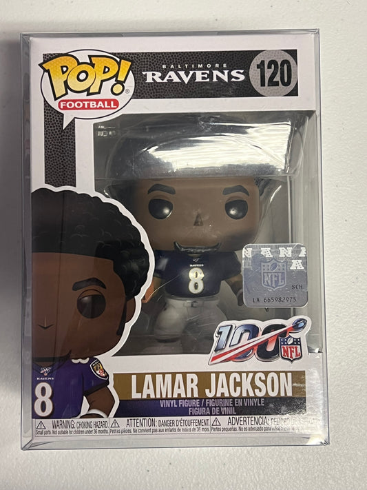 Lamar Jackson w/ Protector