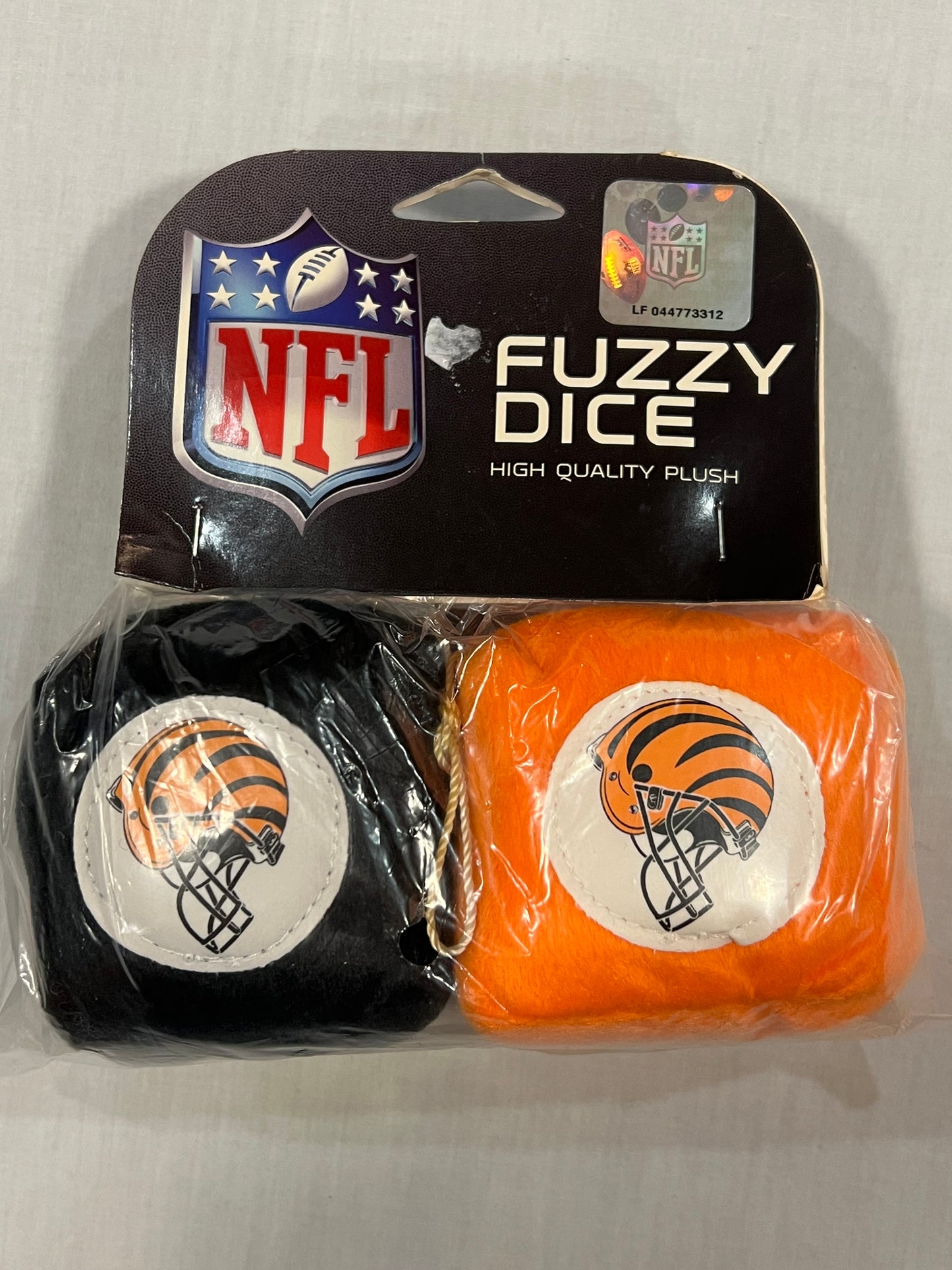 Cincinatti Bengals Fuzzy Dice