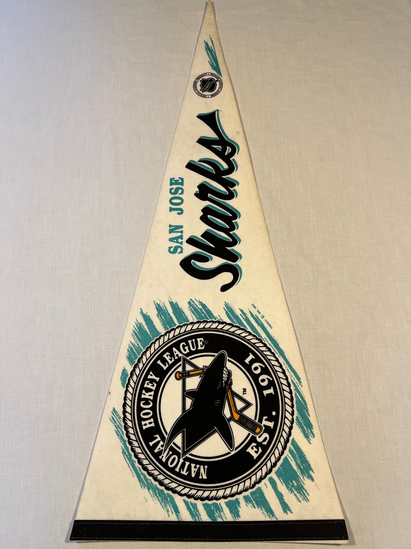 San Jose Sharks Vintage Pennant