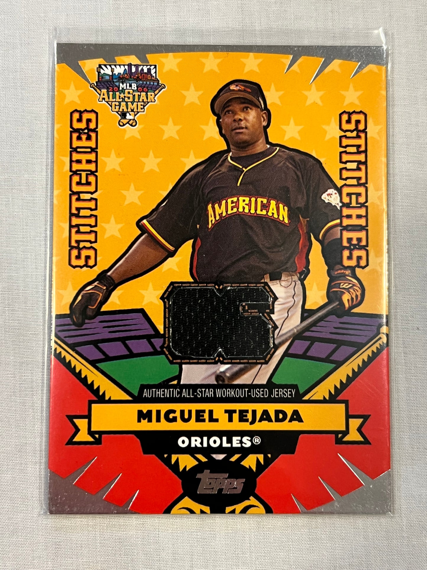 Miguel Tejada 2006 All-Star Game Patch