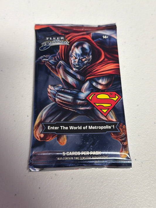 Superman Fleer Brilliants Single Pack