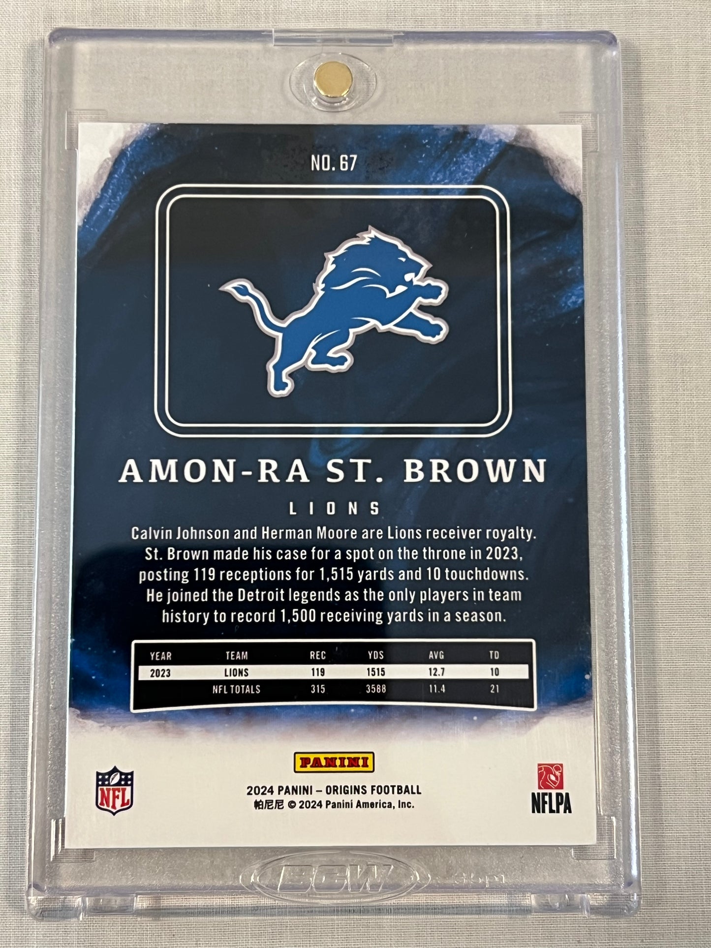 Amon-Ra St. Brown Red Origins /149