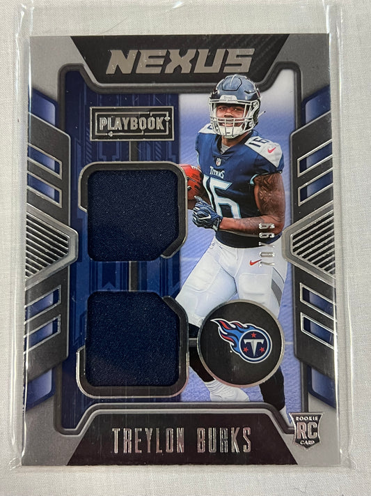 Treylon Burks Nexus Rookie Patch /99