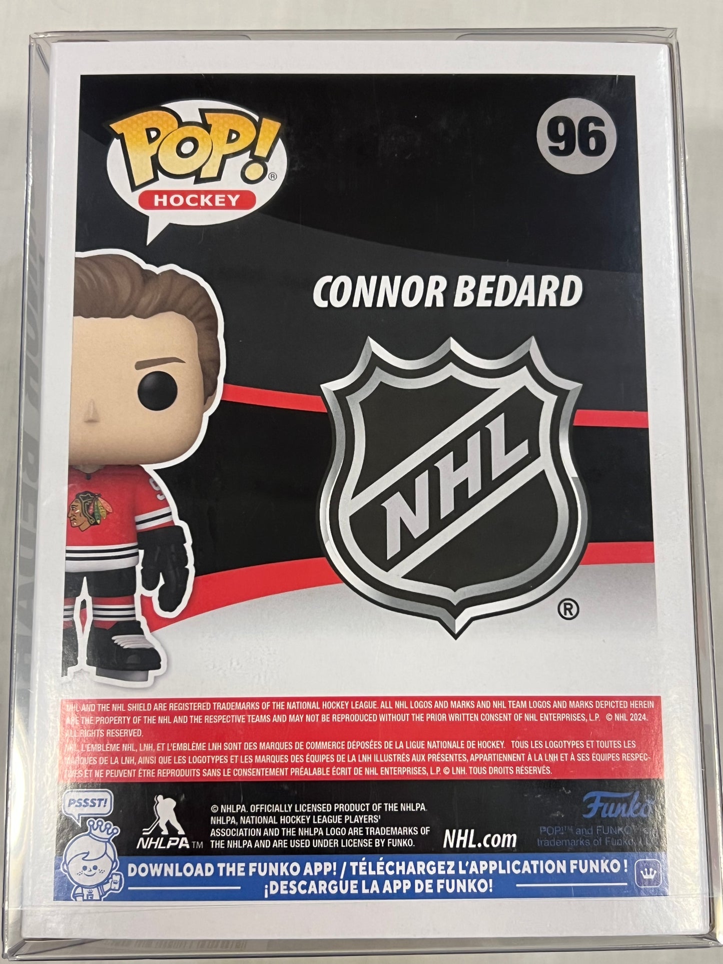 Connor Bedard w/ Protective Case
