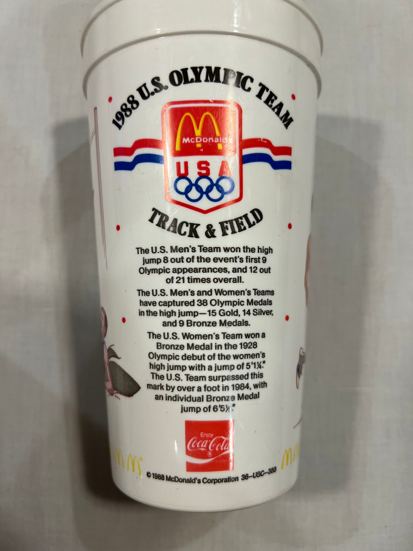 1988 US Olympic Team Promo Cups