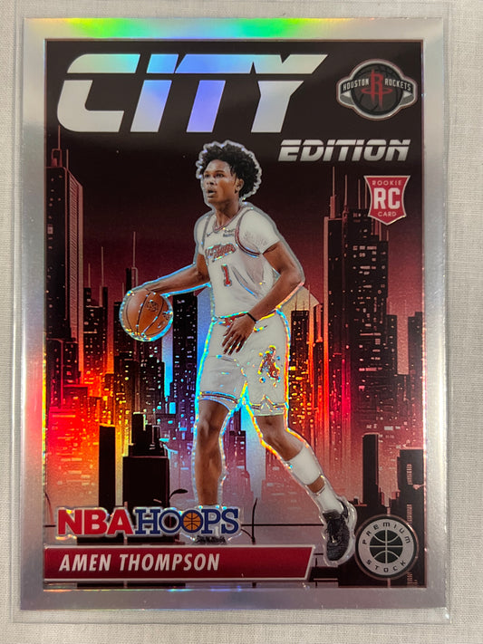 Amen Thompson Silver City Edition Rookie