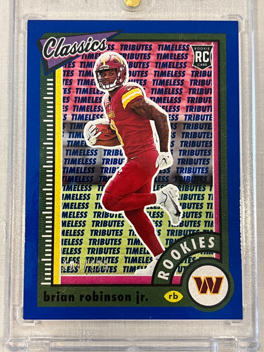 Brian Robinson Jr Timeless Tributes Rookie /125