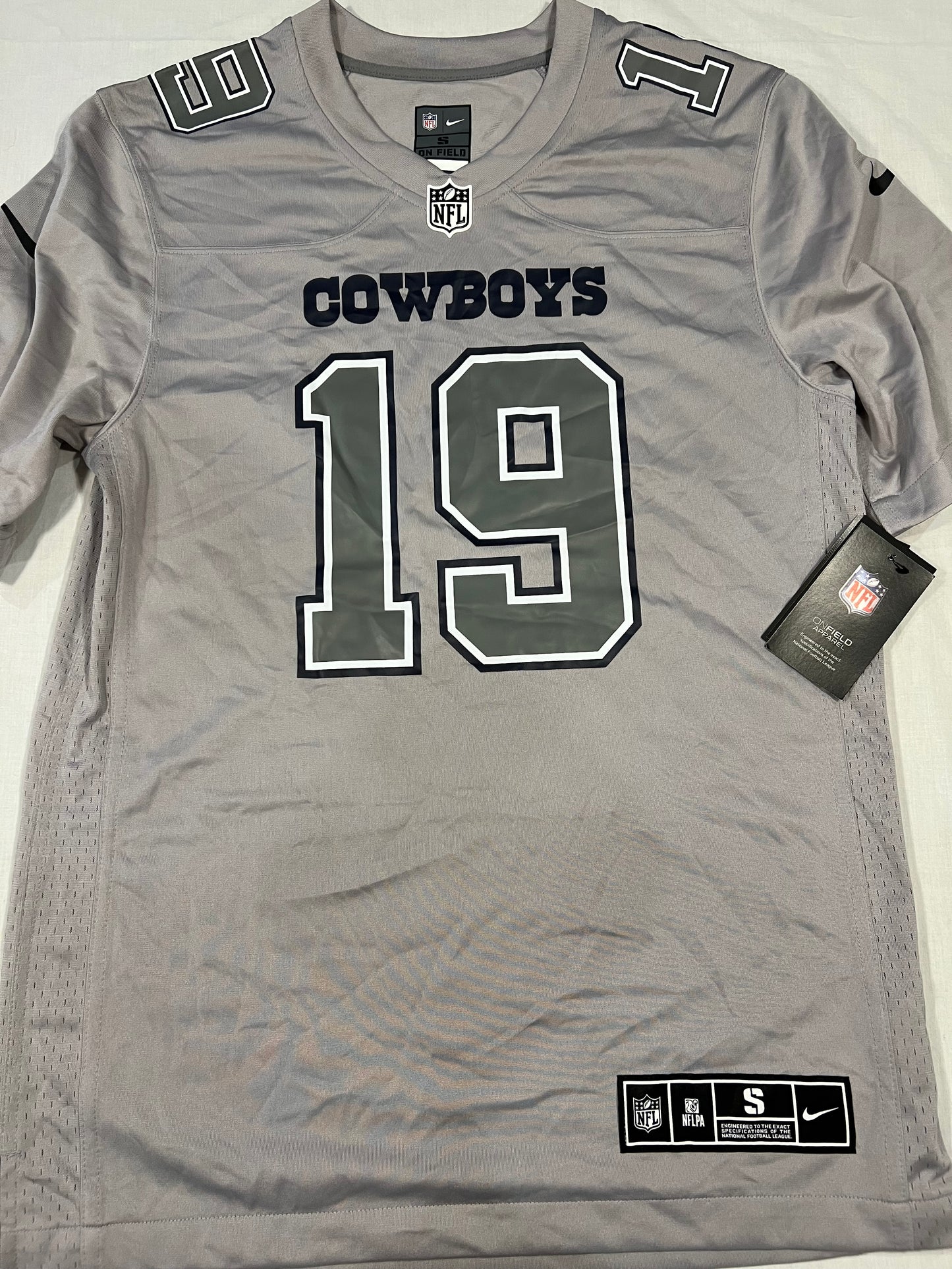 Amari Cooper Silver Cowboys Jersey Mens S