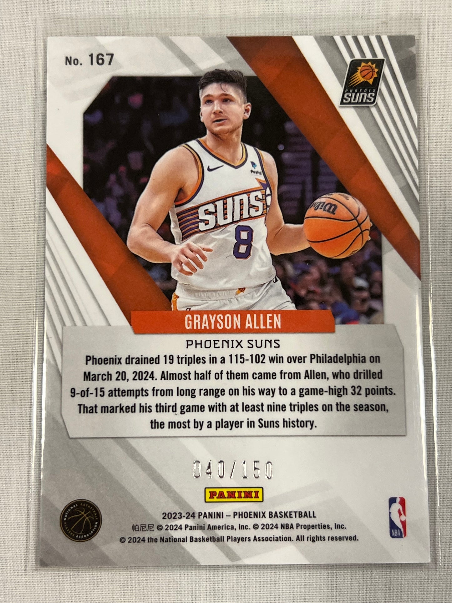 Grayson Allen Phoenix Purple /150
