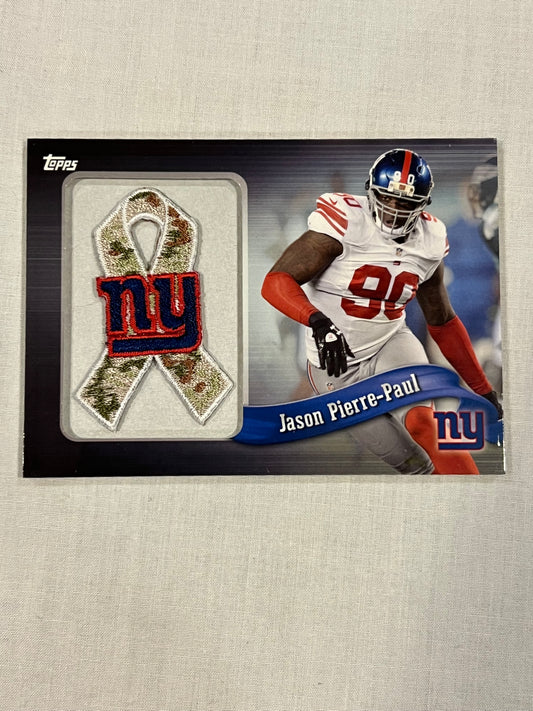 Jason Pierre Paul Topps Ribbon Patch