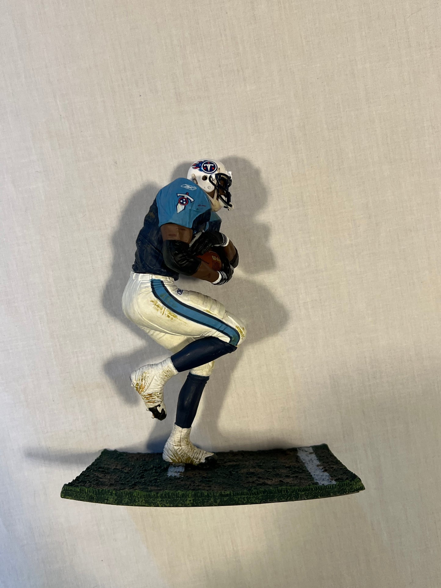 Eddie George Titans NFL Figure w/ Stand