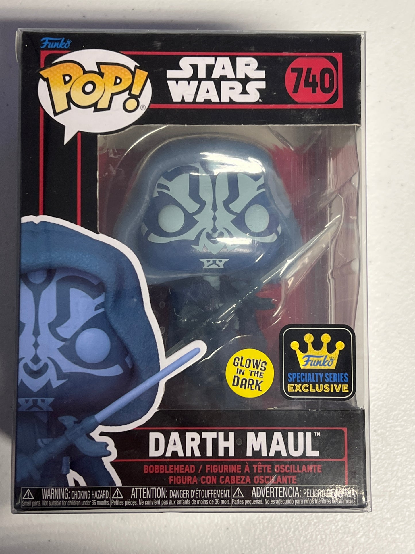 Darth Maul Glow in the Dark Exclusive