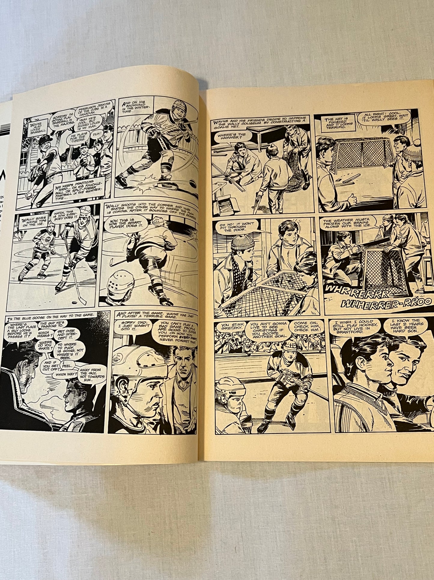 Wayne Gretzky 1992 Sports Superstars Comic Book