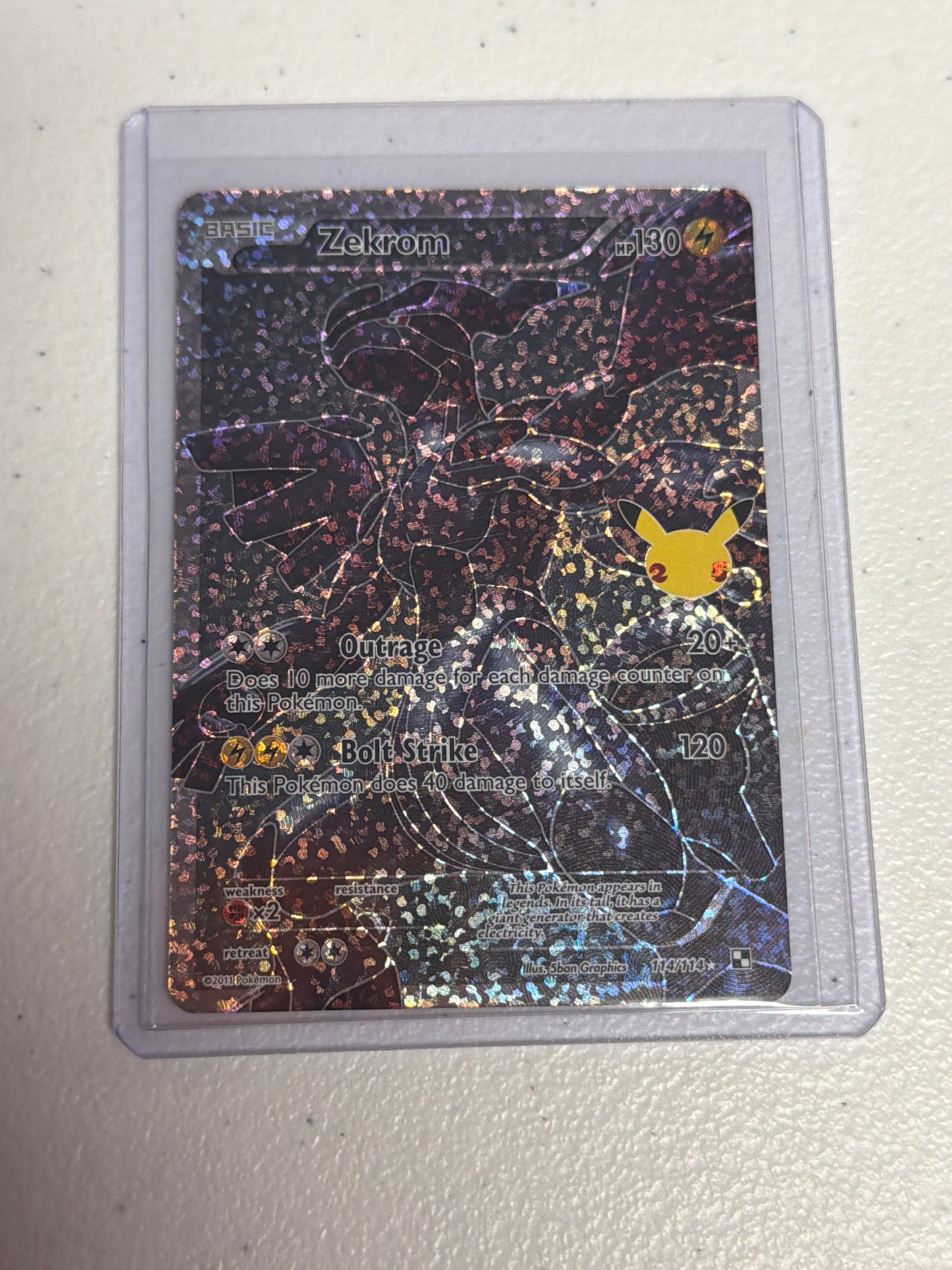 Zekrom Holo Celebrations