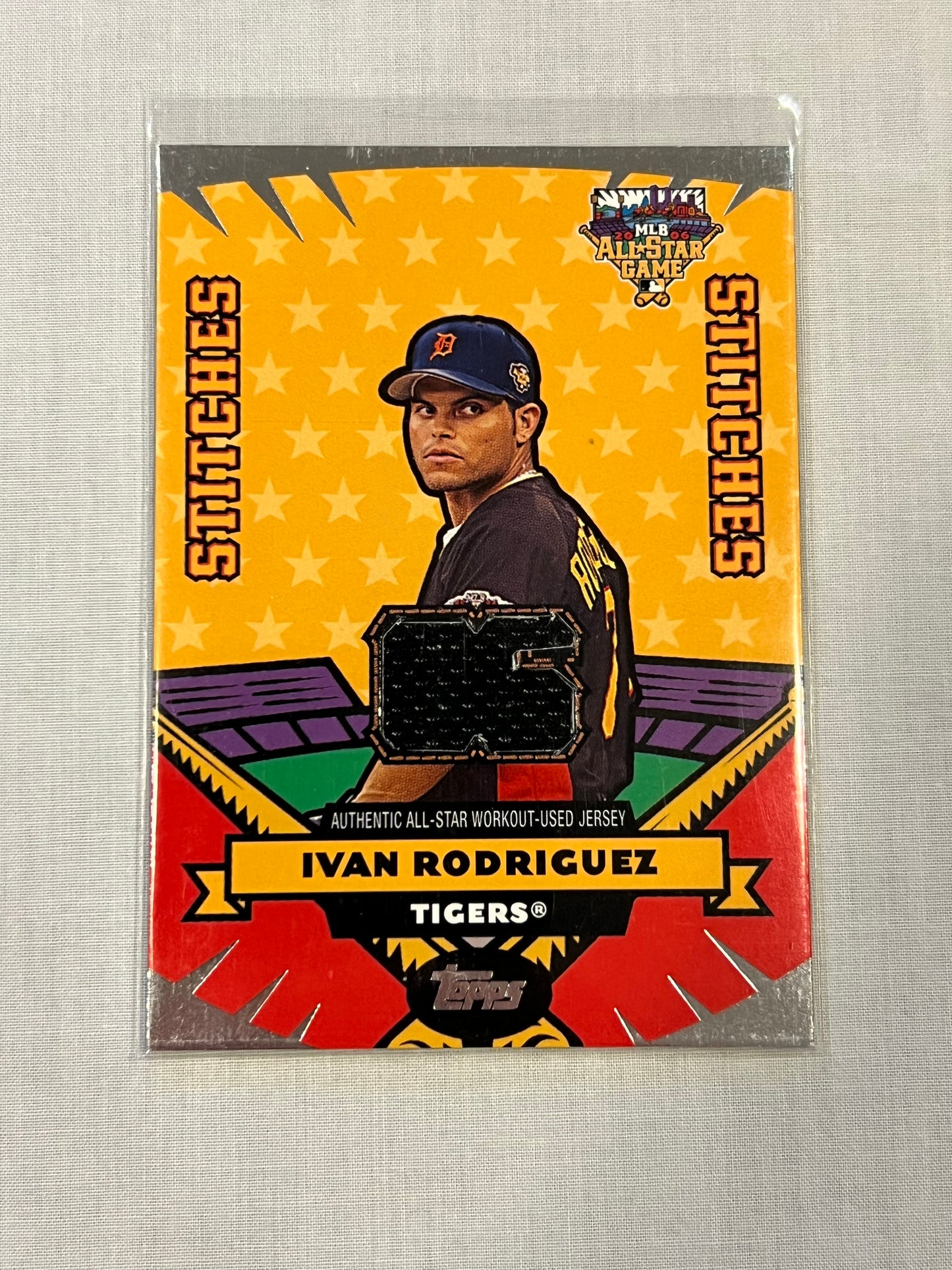 Ivan Rodriguez 2006 All-Star Game Patch