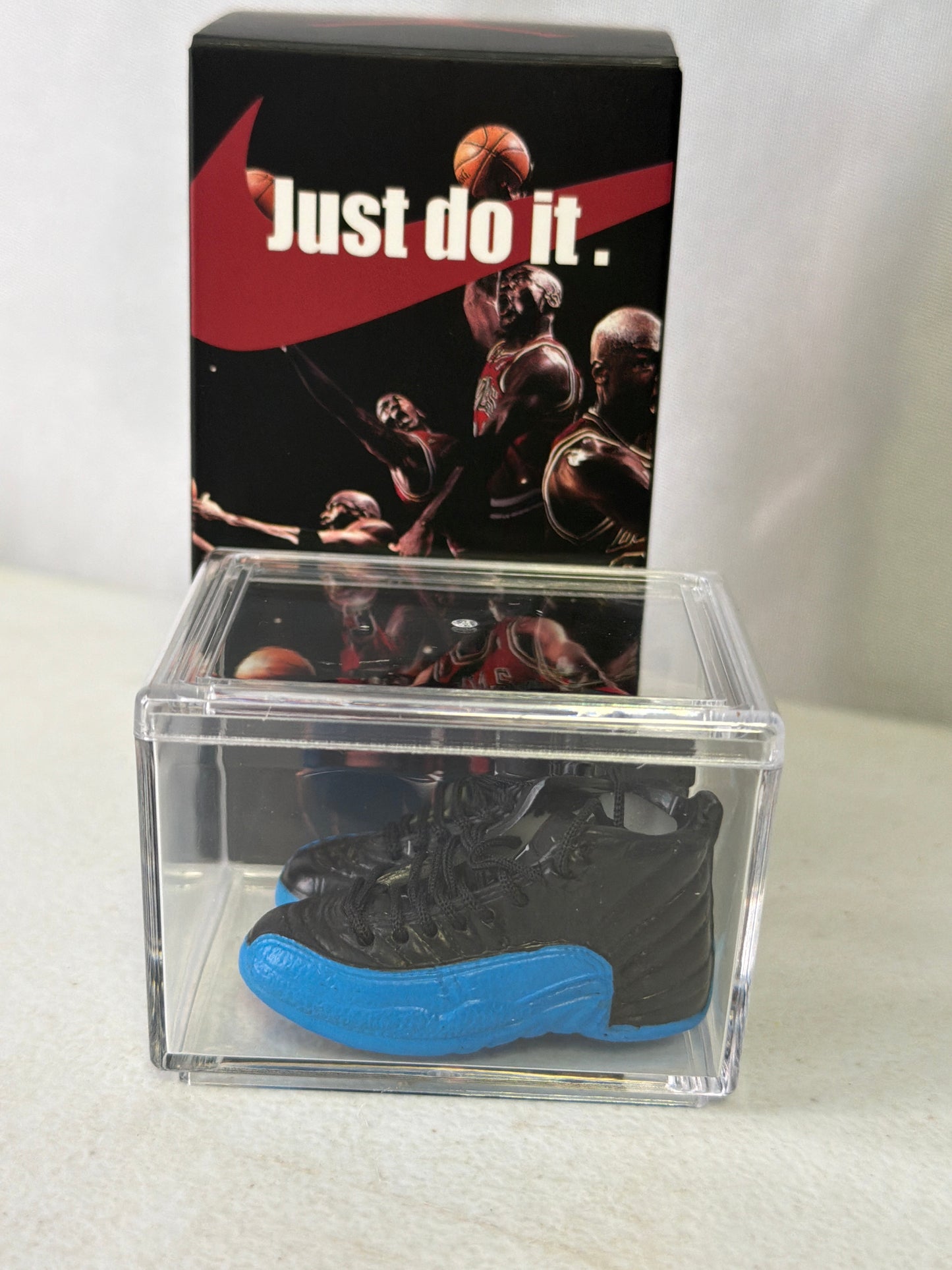 Jordan Black & Blue Mini Replicas w/Box