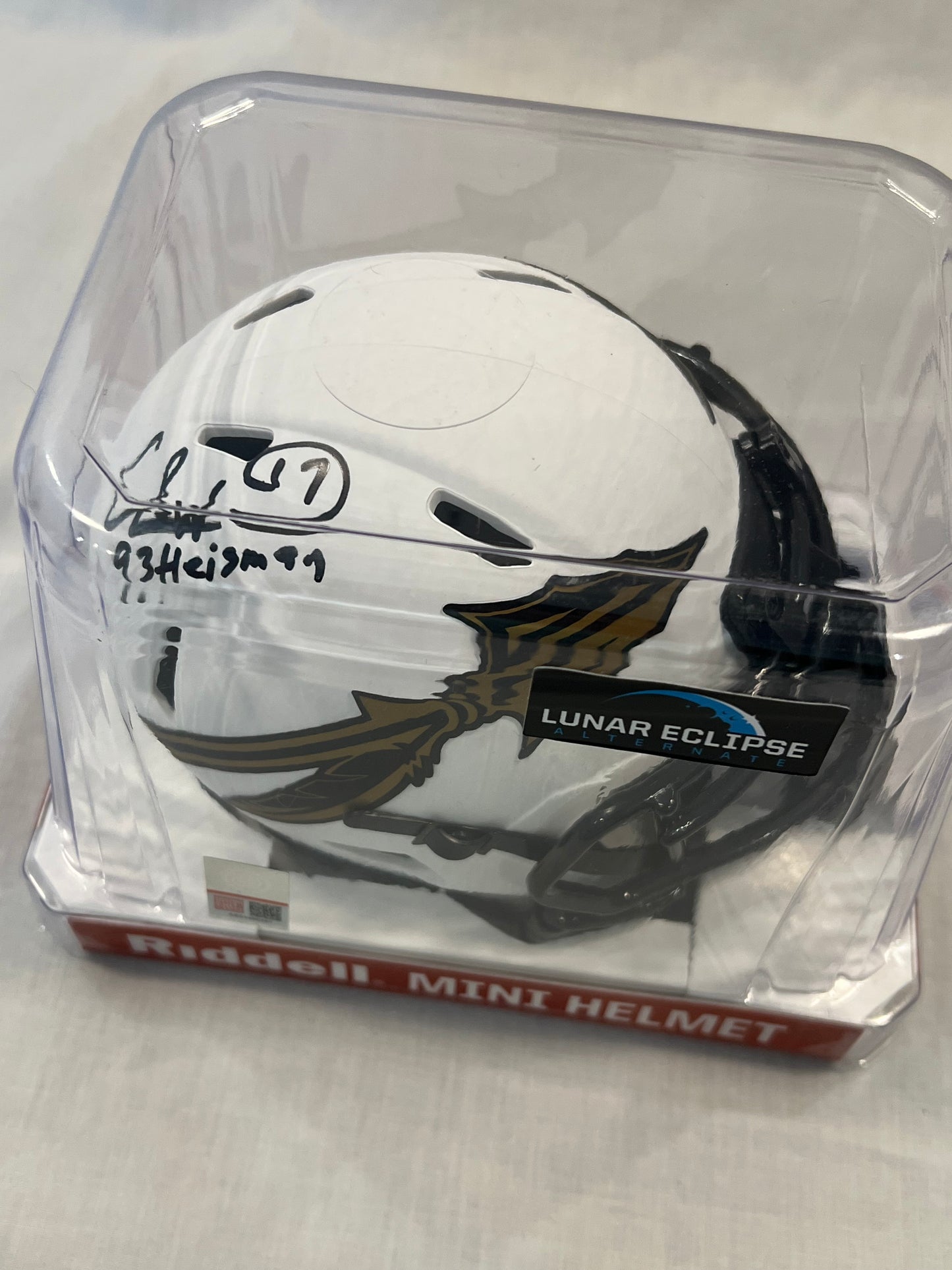 Charlie Ward signed Florida St. Mini Helmet