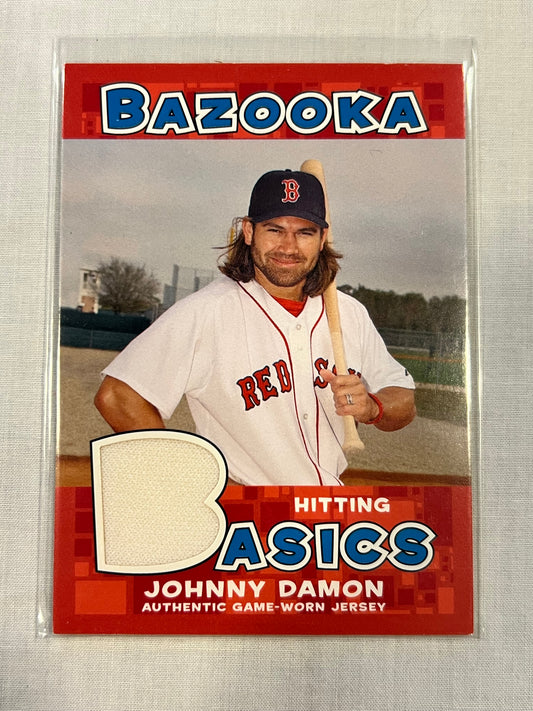 Johnny Damon Topps Bazooka Patch