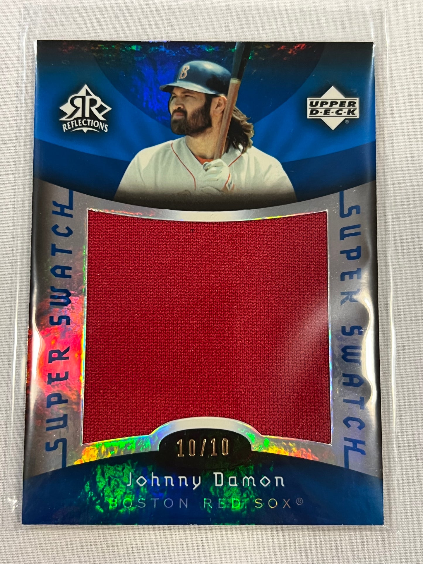 Johnny Damon Super Swatches 10/10