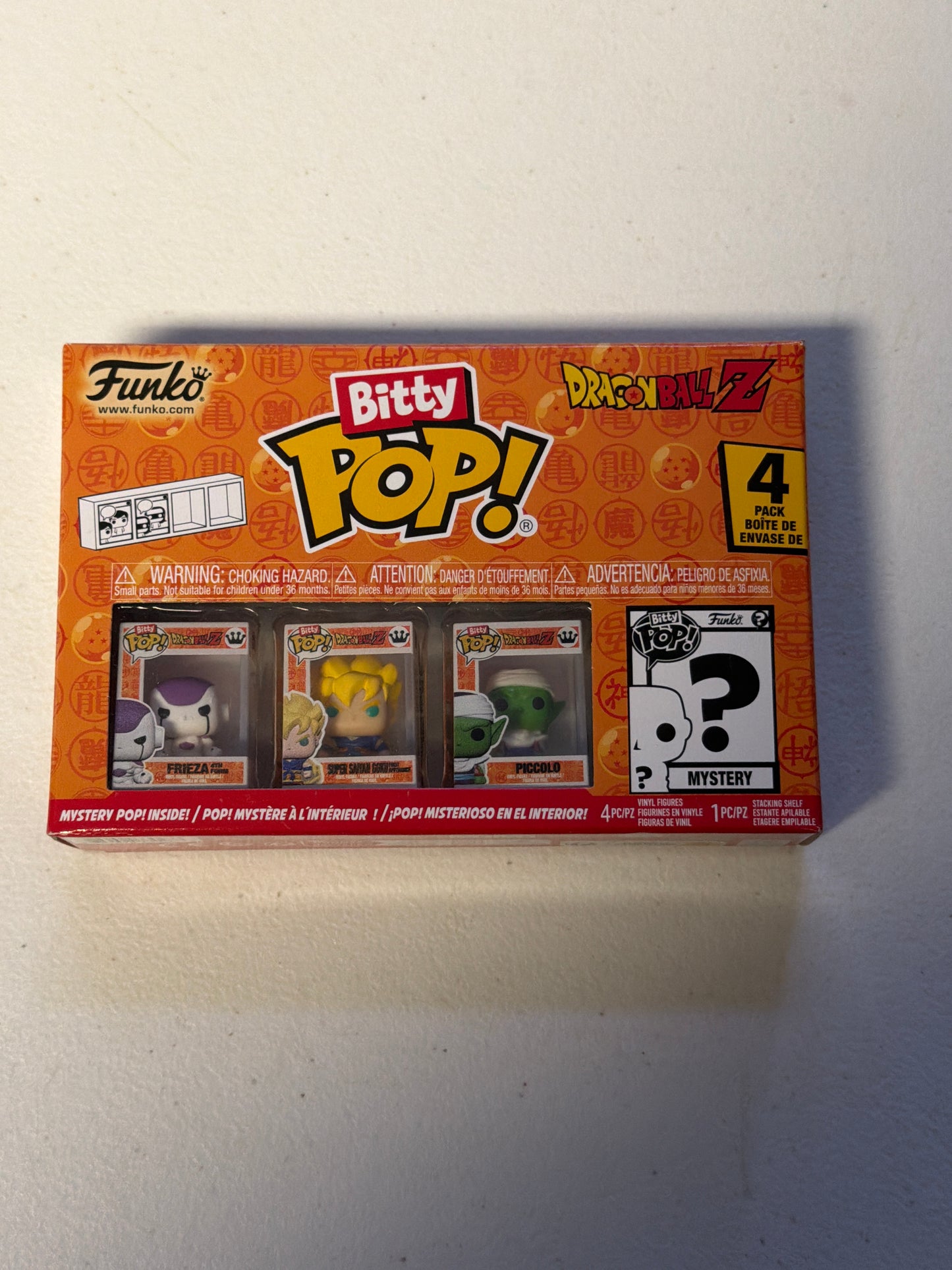 Super Saiyan Goku 4 pack Bitty Pop