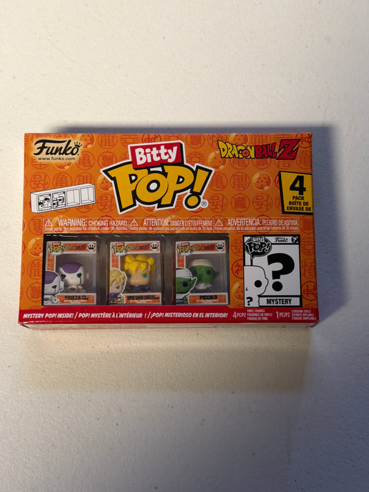 Super Saiyan Goku 4 pack Bitty Pop
