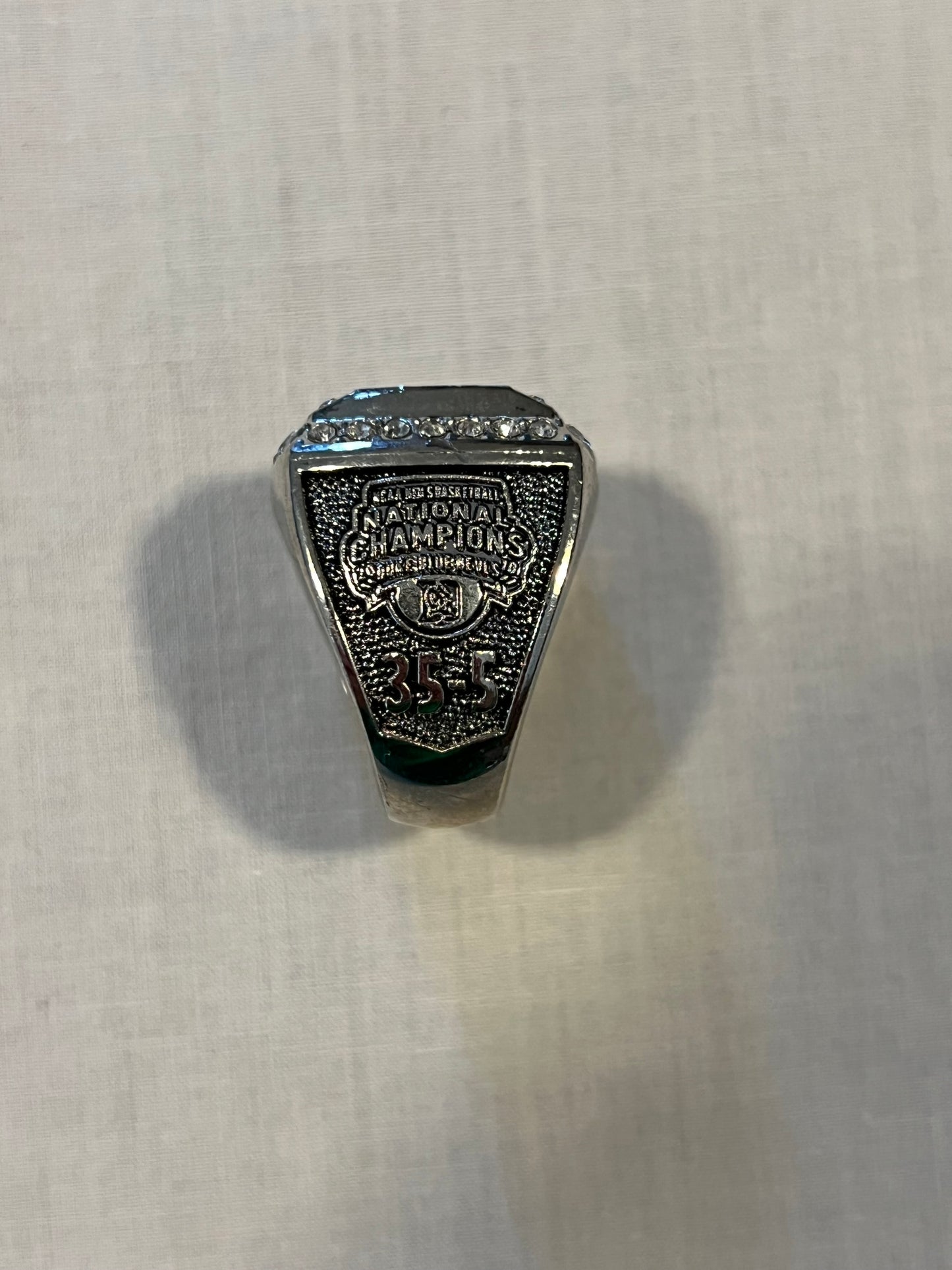 Coach K Duke 2010 National Championship Replica Ring