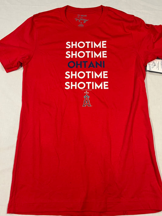 Shohei Ohtani Womens Small “Shotime” T-Shirt