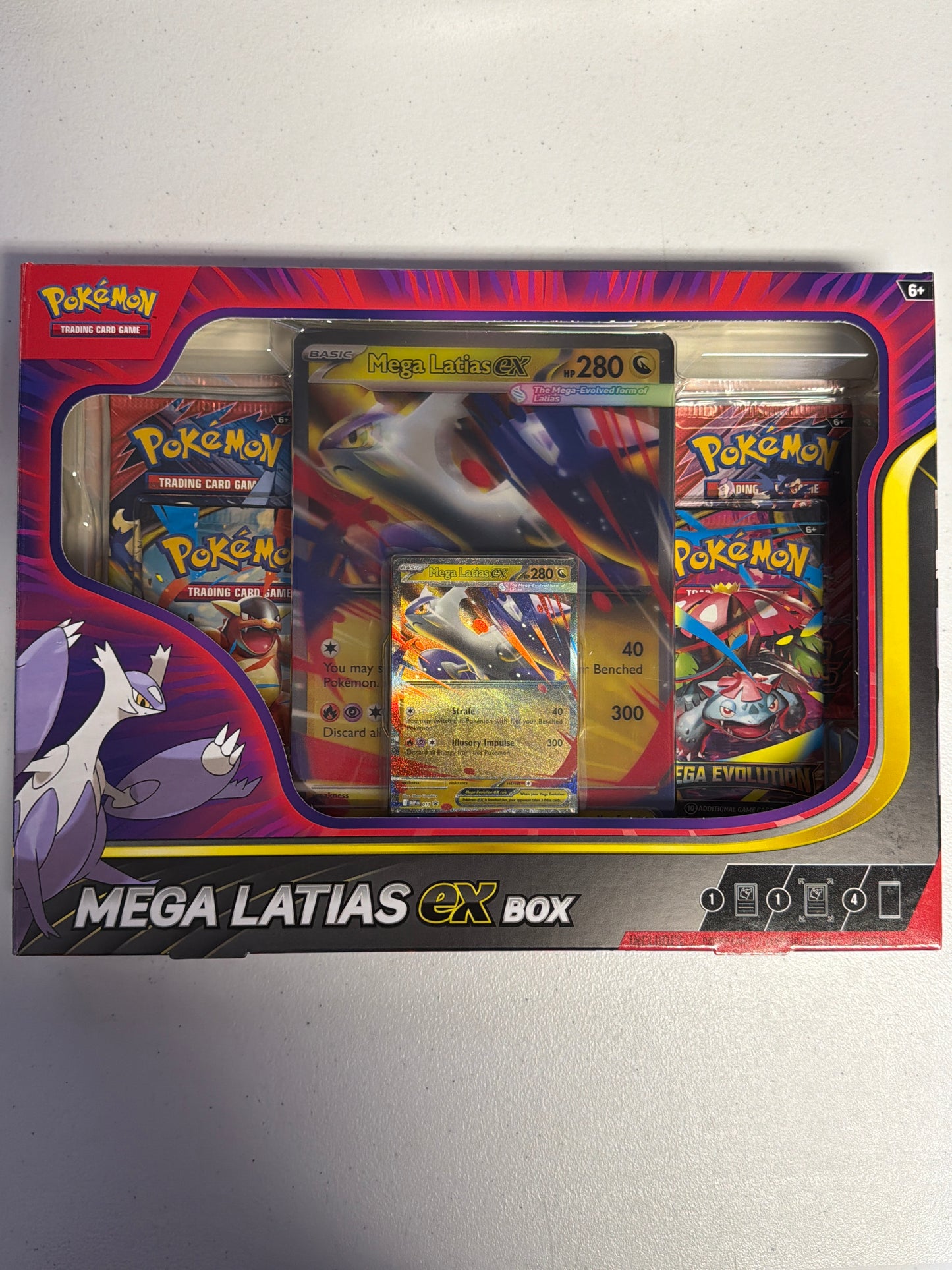 Mega Latias Ex Promo Box