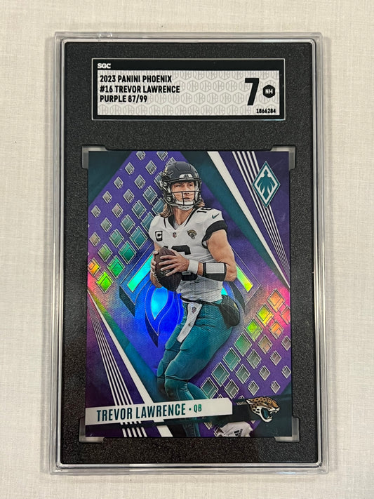 Trevor Lawrence SGC 7 Purple /99