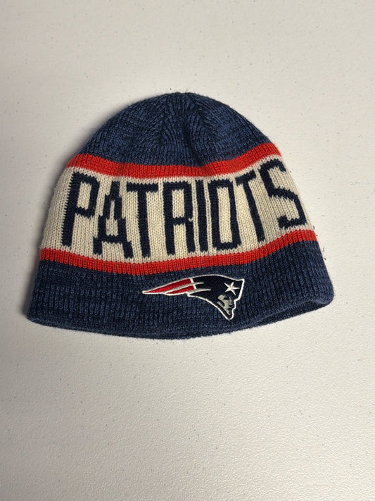 New England Patriots Blue Skull Cap