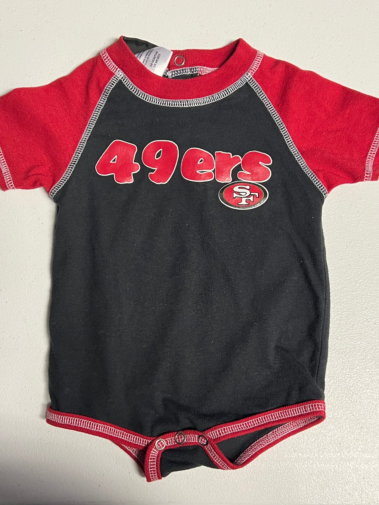 San Francisco 49ers 3/6 M Onesie