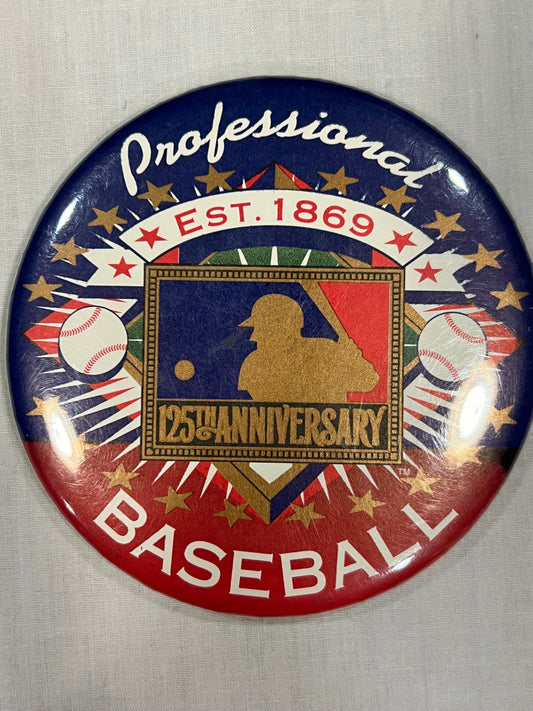 125th Anniversary MLB Pin