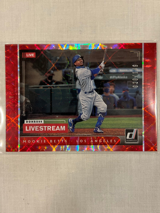 Mookie Betts Livestream Red /149