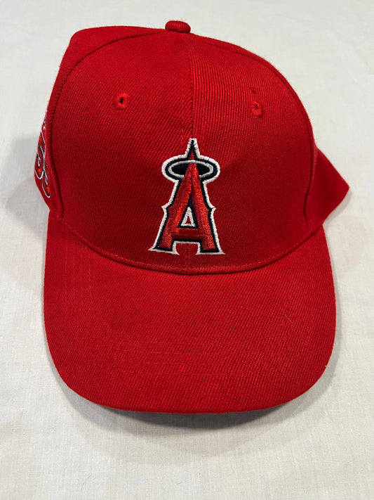 LA Angels #55 Player Special Red Hat