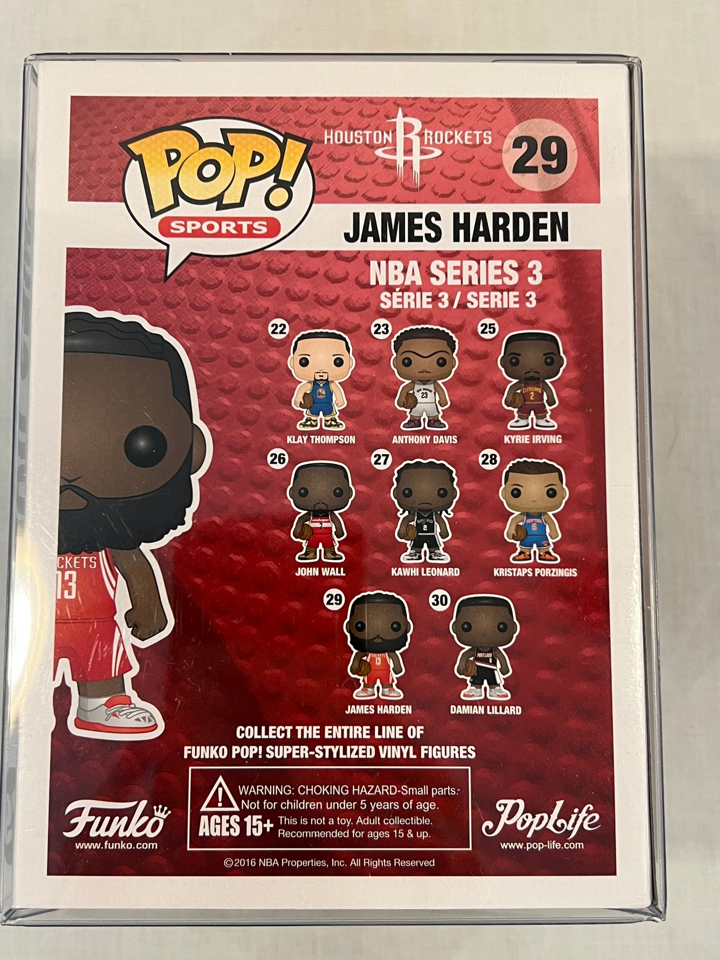 James Harden w/ Protective Case
