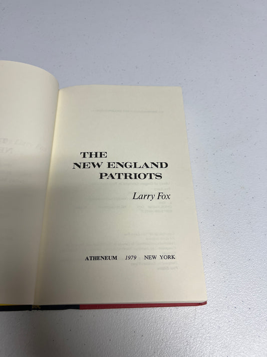 The New England Patriots Hardcover Book
