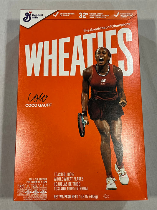 Coco Gauff Wheaties Box