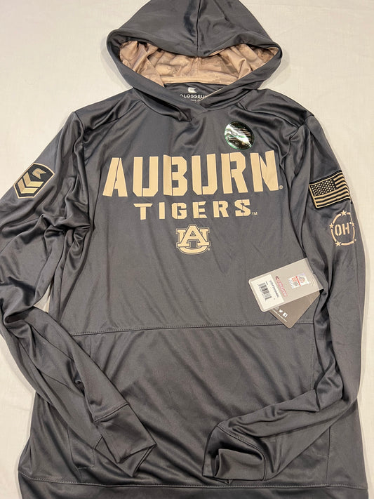 Auburn Military Appreciation Mens Small Hoodie