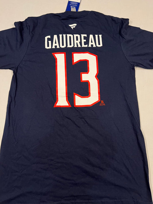Columbus Blue Jackets Gaudreau Jersey Shirt Mens Medium