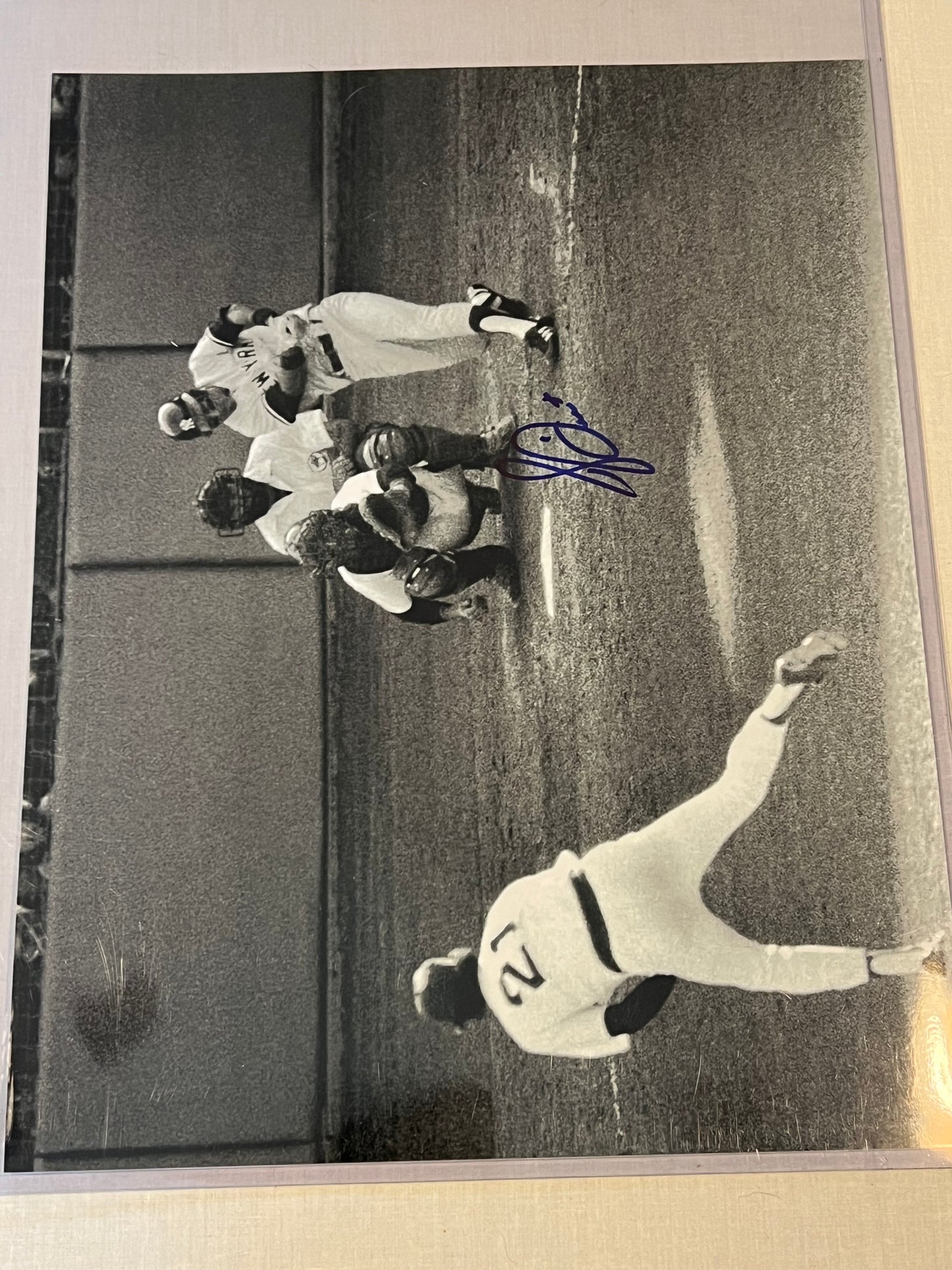 Bucky Dent signed NY Yankees Picture